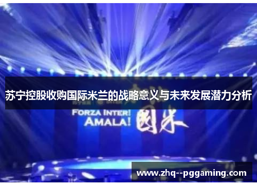 苏宁控股收购国际米兰的战略意义与未来发展潜力分析 苏宁控股收购国际米兰的战略意义与未来发展潜力分析